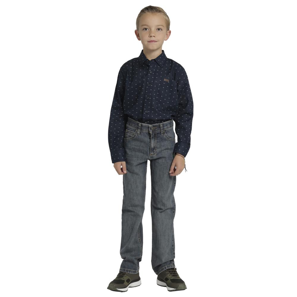 Foto 5 pulgar | Jeans Niño Lee Slim Fit 615 Azul Marino