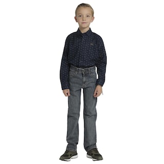 Foto 4 | Jeans Niño Lee Slim Fit 615 Azul Marino