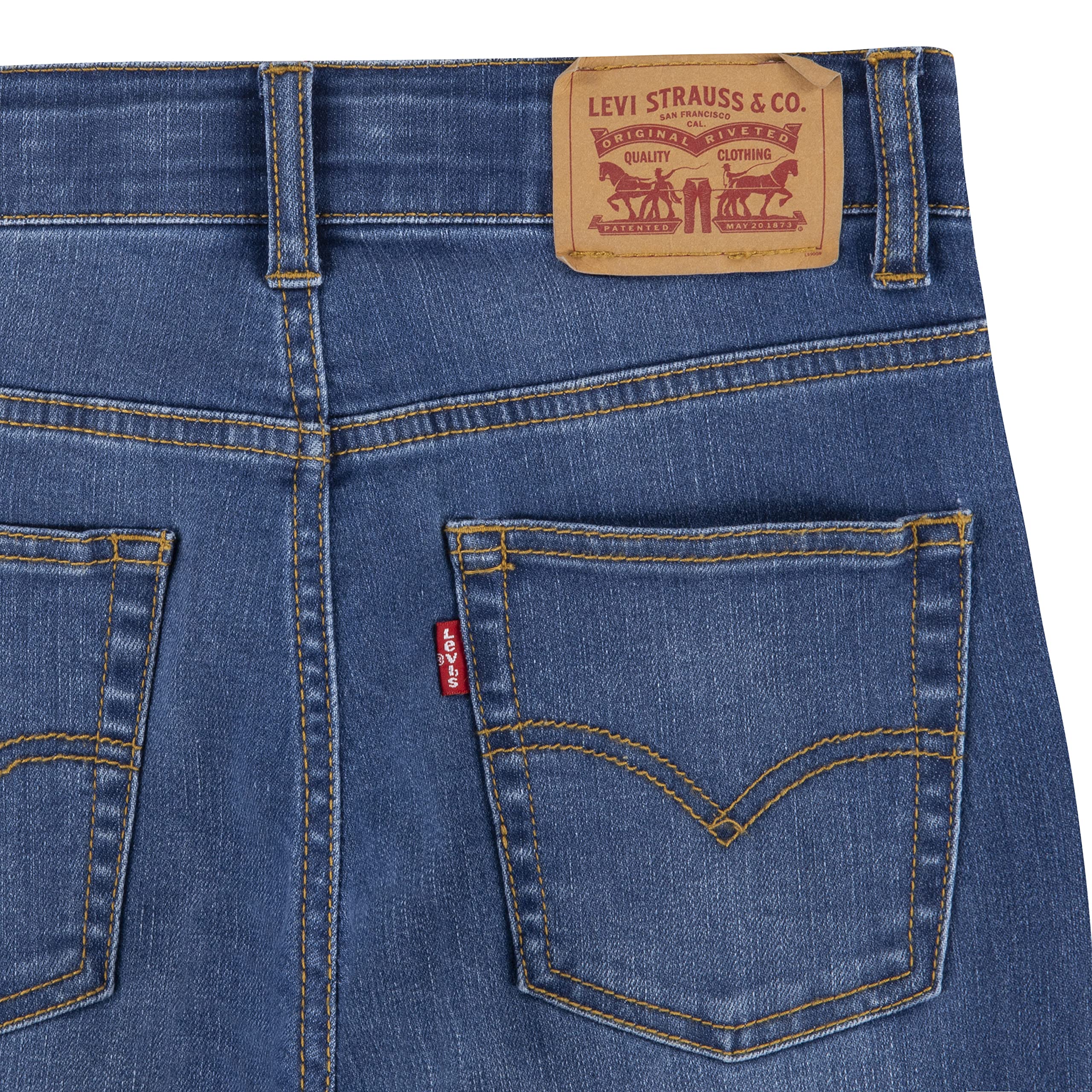 Foto 4 | Vaqueros Levi's 514 De Corte Recto Para Niños, Talla 14, Ee. Uu. - Venta Internacional.