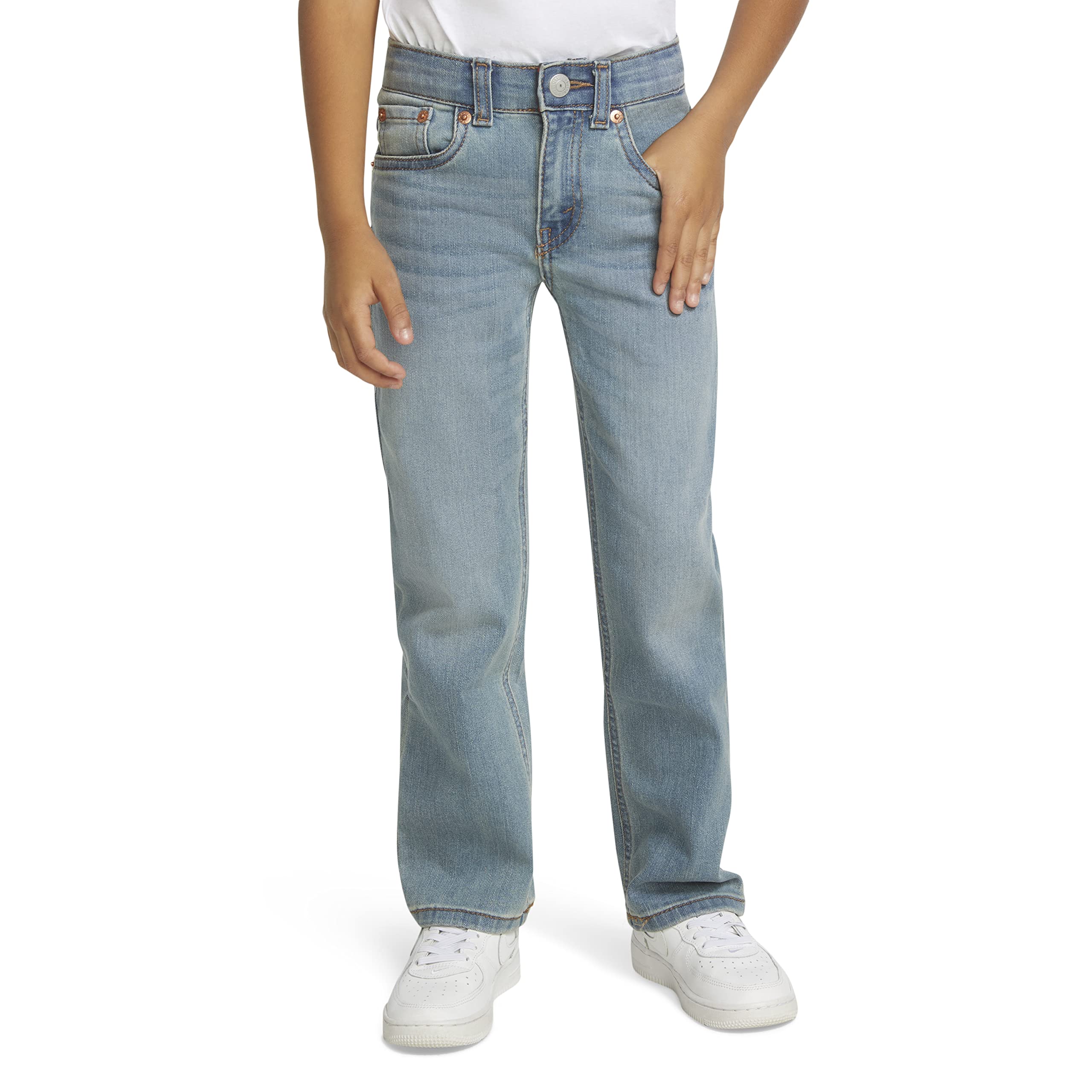 Foto 3 pulgar | Vaqueros Levi's 514 De Corte Recto Para Niños, Talla 14 - Venta Internacional.