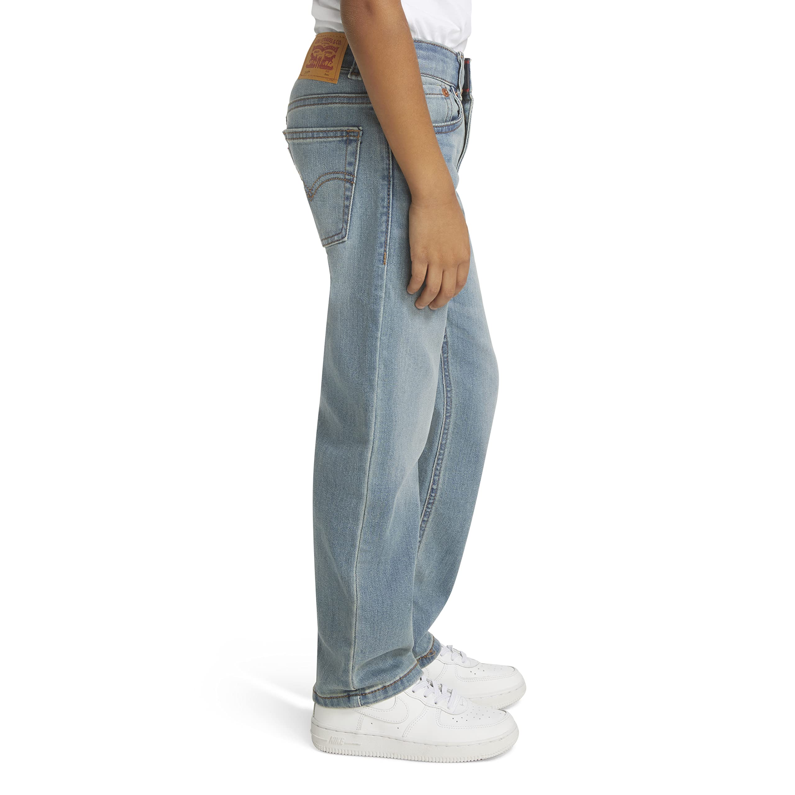 Foto 4 | Vaqueros Levi's 514 De Corte Recto Para Niños, Talla 14 - Venta Internacional.