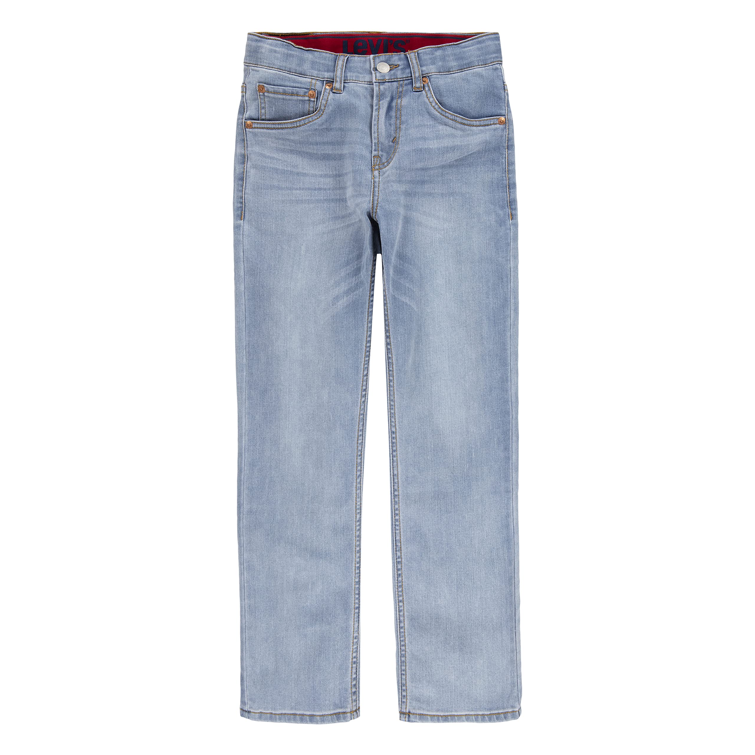 Vaqueros Levi's 514 Straight Fit Blue Stone Para Niños, Talla 16 - Venta Internacional.