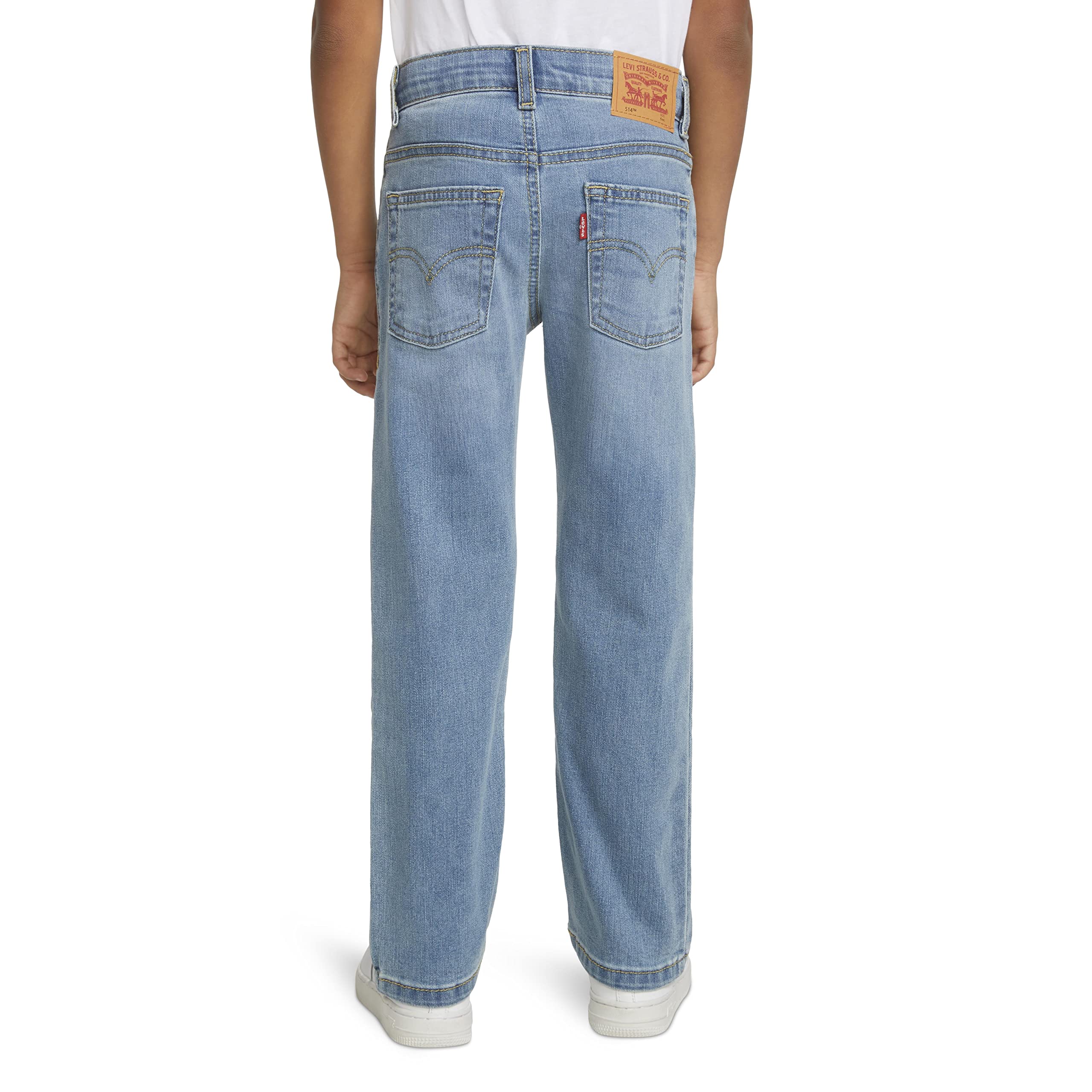 Foto 4 pulgar | Vaqueros Levi's 514 Straight Fit Blue Stone Para Niños, Talla 16 - Venta Internacional.