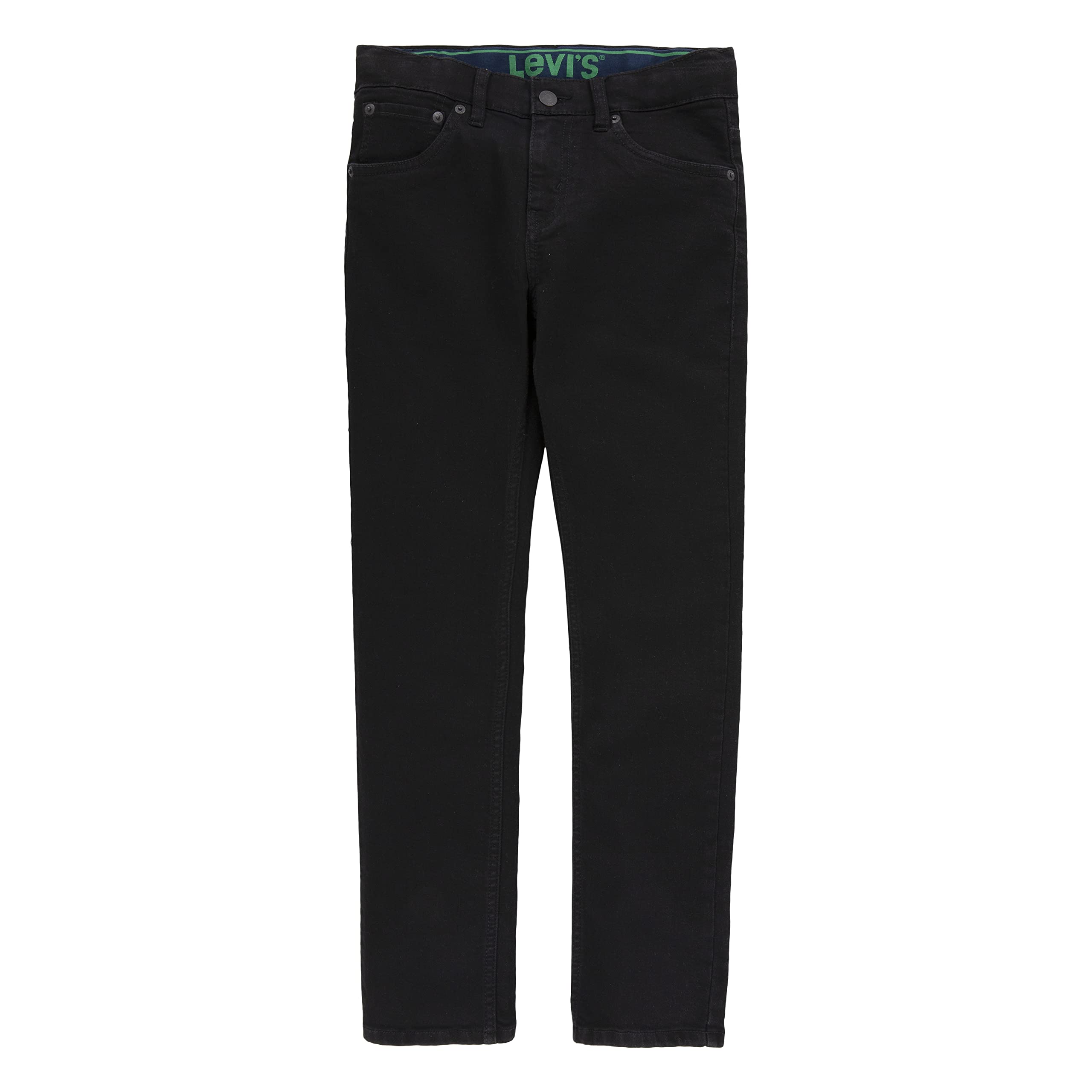 Vaqueros Levi's 511 Slim Fit Performance Para Niños Negros De 6 Años - Venta Internacional.