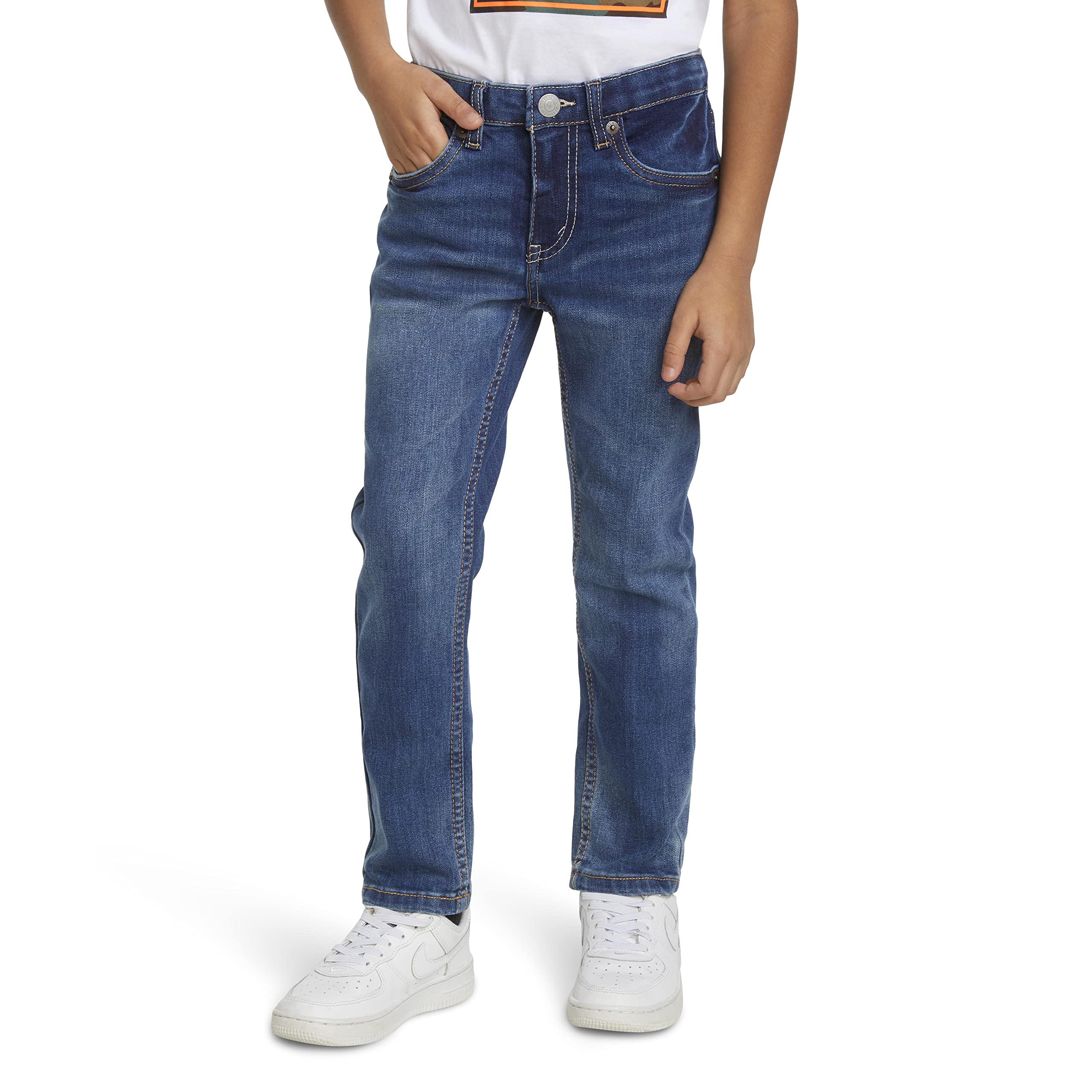 Foto 3 pulgar | Vaqueros Levi's 510 Skinny Fit Performance Melbourne 10 Para Niños - Venta Internacional.