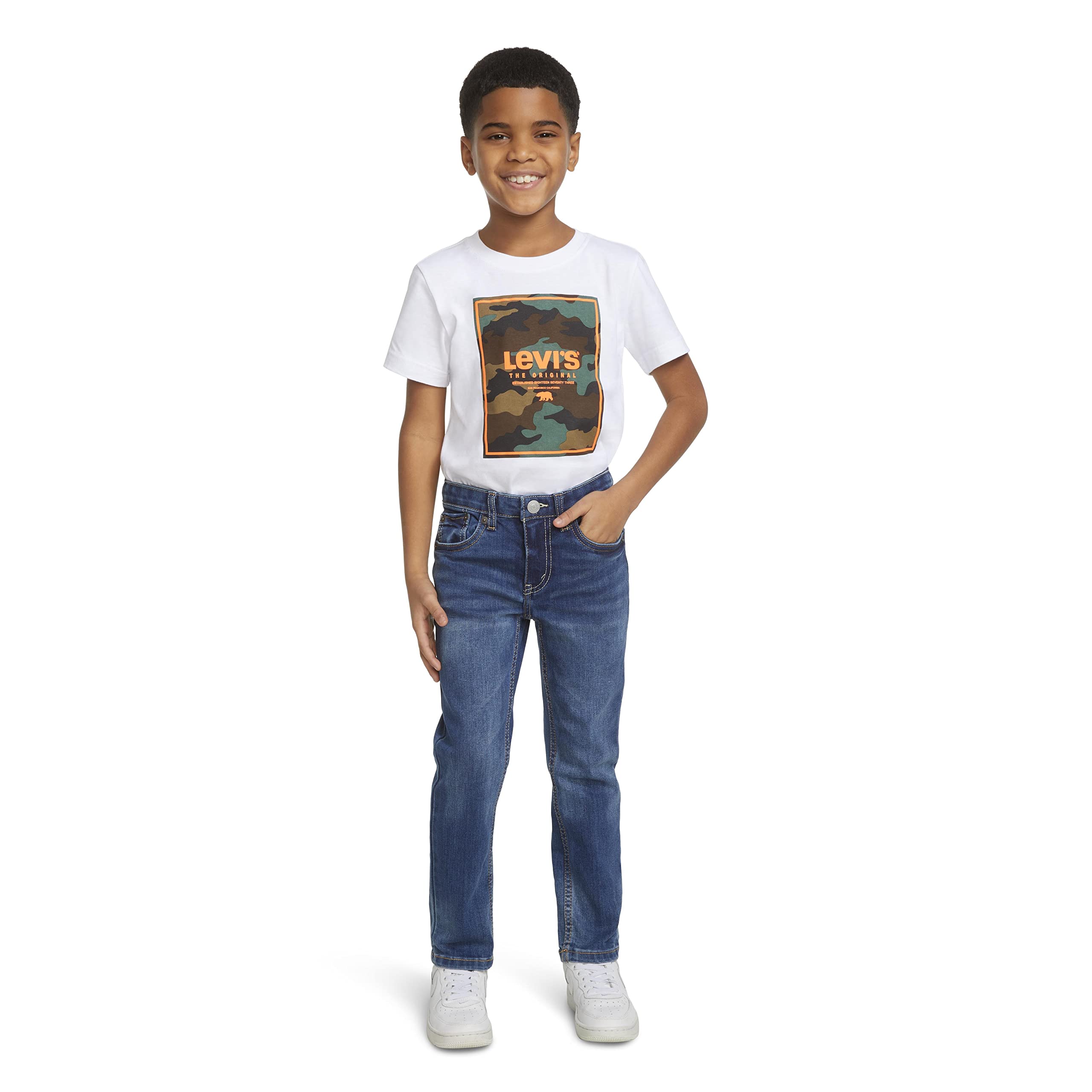 Foto 5 pulgar | Vaqueros Levi's 510 Skinny Fit Performance Melbourne 10 Para Niños - Venta Internacional.