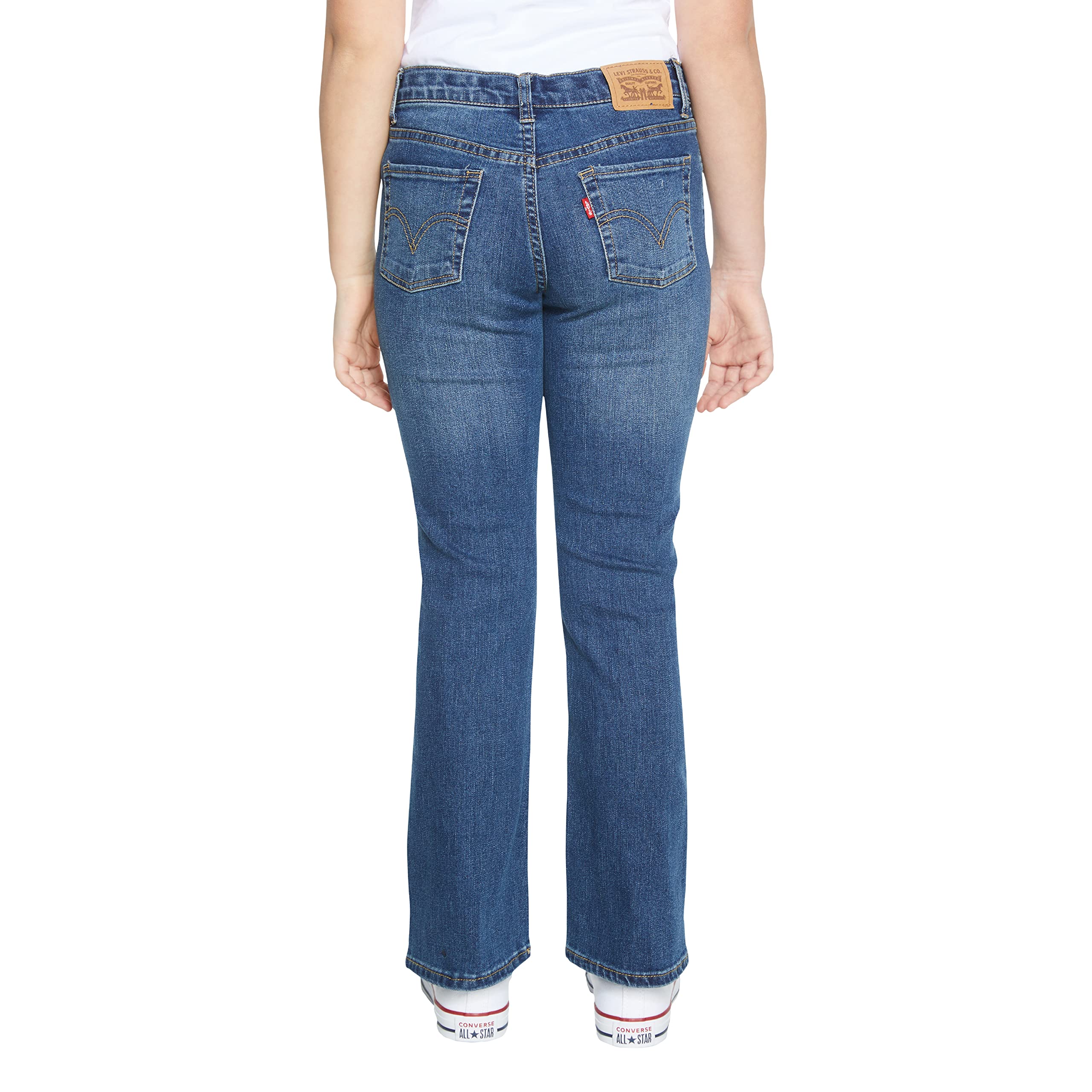 Foto 3 pulgar | Vaqueros Levi's Bootcut Fit Lapis Awe Para Niñas, Talla 14 - Venta Internacional.