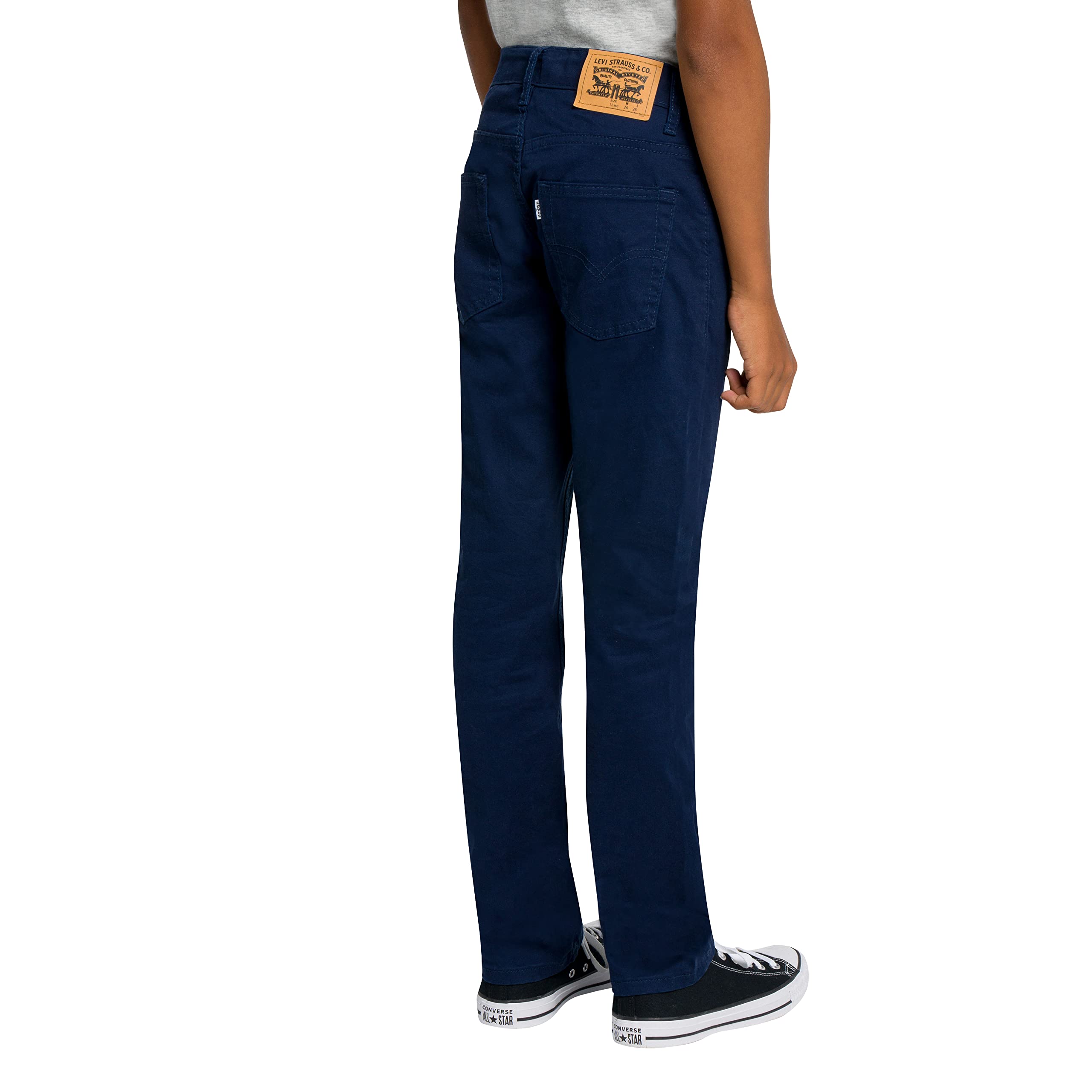 Foto 4 pulgar | Pantalones Levi's Big 511 Slim Fit Uniform Dress Blues 8 Para Niños - Venta Internacional.