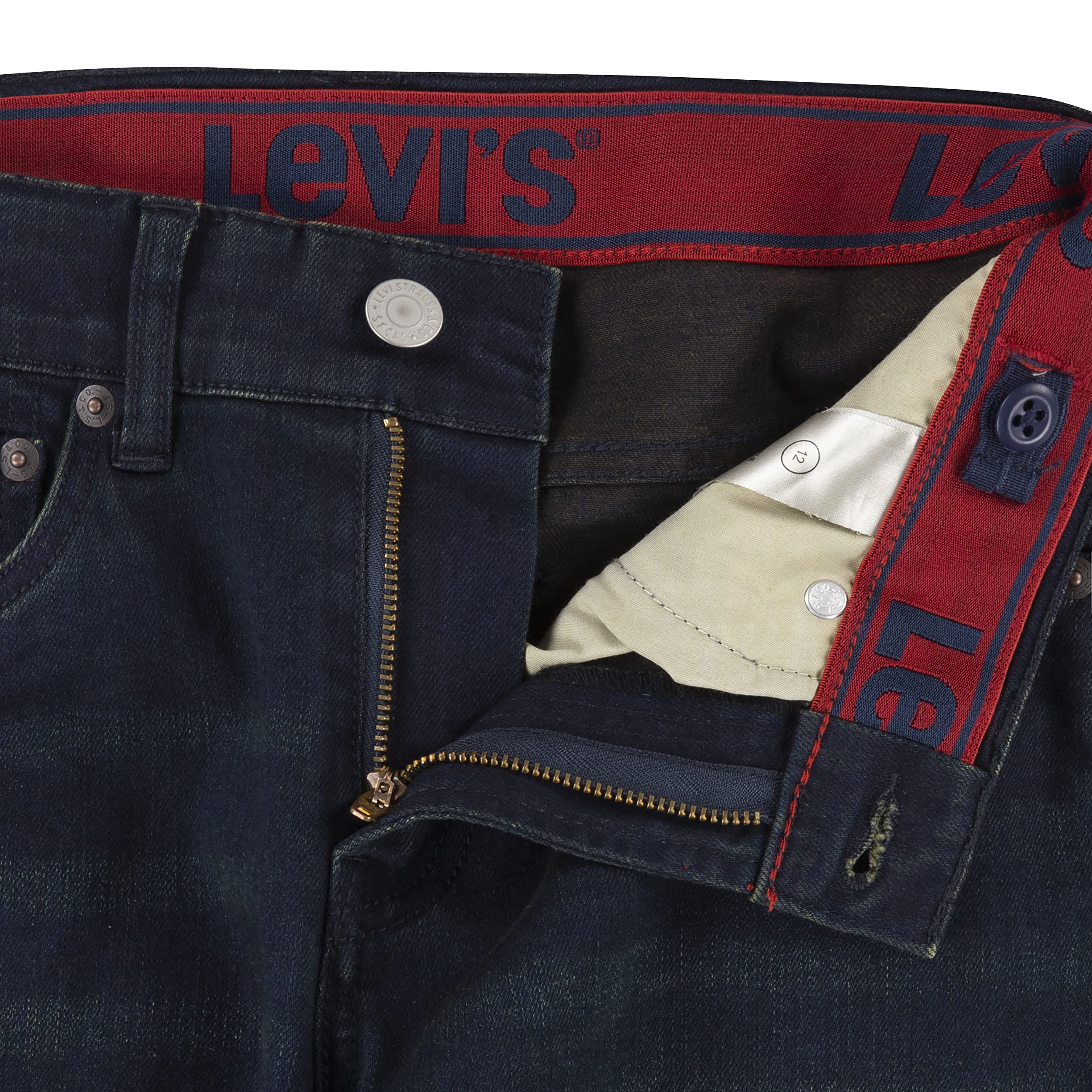 Foto 4 pulgar | Vaqueros Levi's 514 Straight Fit Headed South 14 Años Para Niños - Venta Internacional.