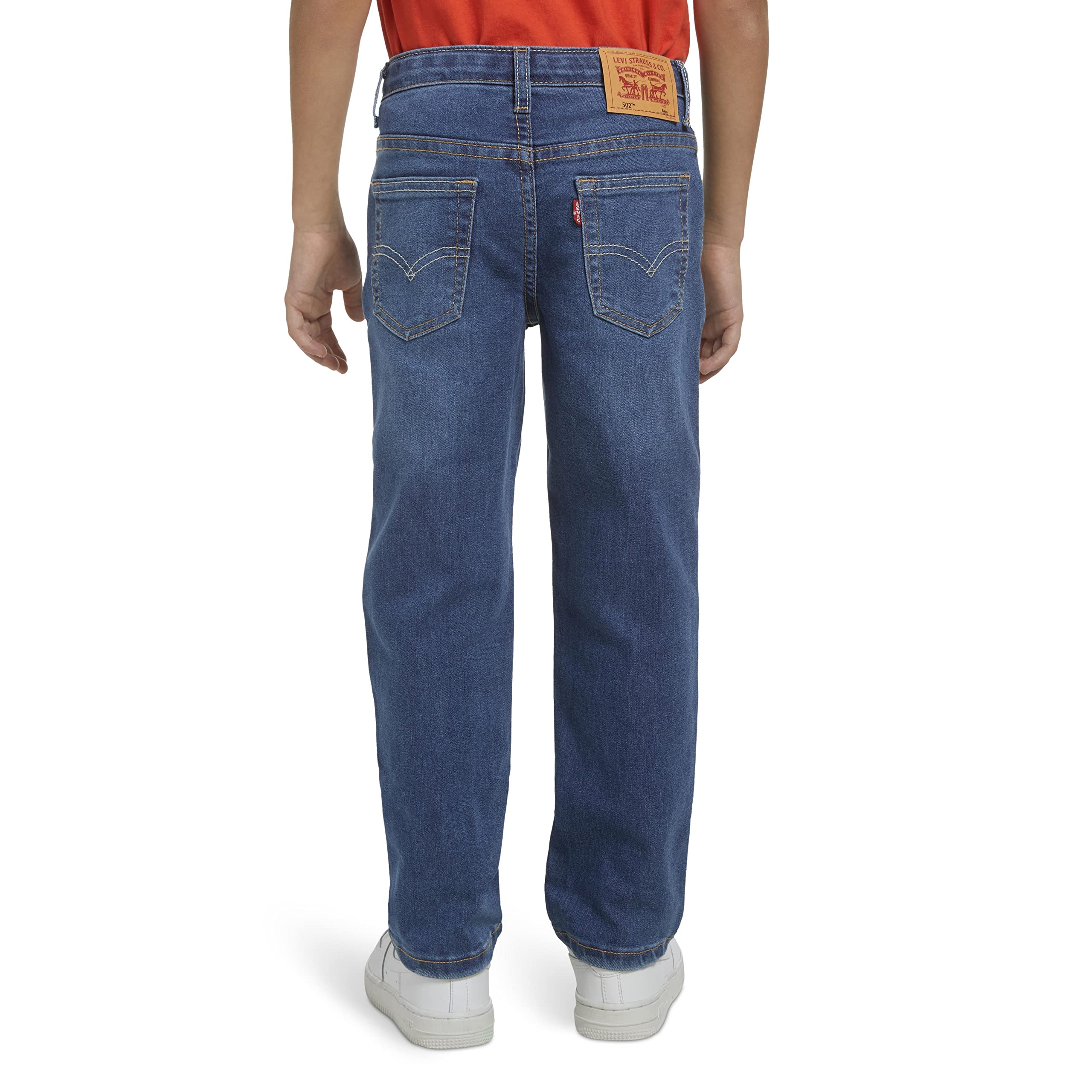 Foto 6 | Vaqueros Levi's 502 Regular Taper Fit Melbourne Talla 16 Para Niños - Venta Internacional.