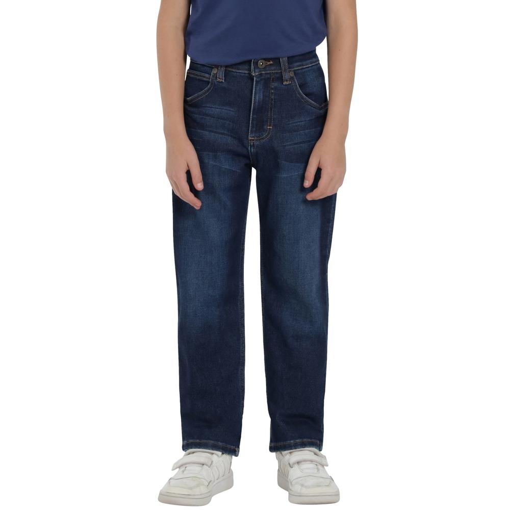 Foto 2 pulgar | Jeans Lee Niño Vintage Slim Fit 239 Azul Marino