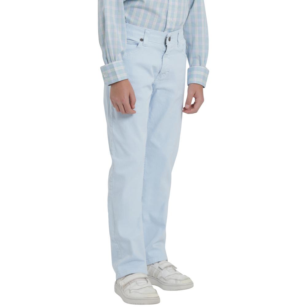 Foto 2 | Jeans Lee Niño Vintage Slim Fit 241 Azul Cielo