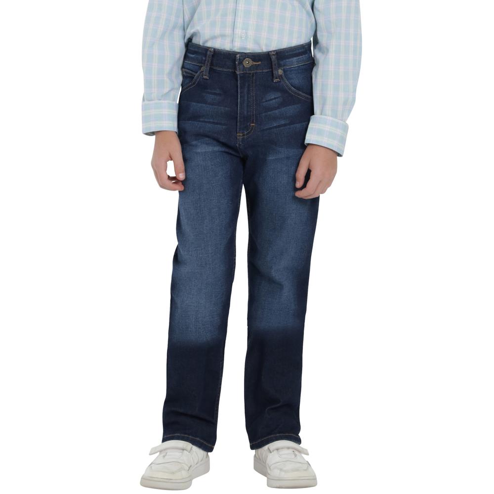 Foto 2 pulgar | Jeans Lee Niño Vintage Slim Fit 252 Azul Marino