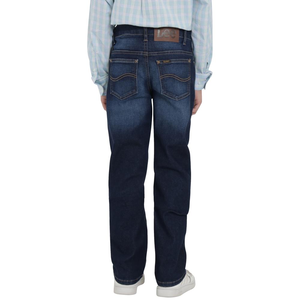 Foto 4 pulgar | Jeans Lee Niño Vintage Slim Fit 252 Azul Marino