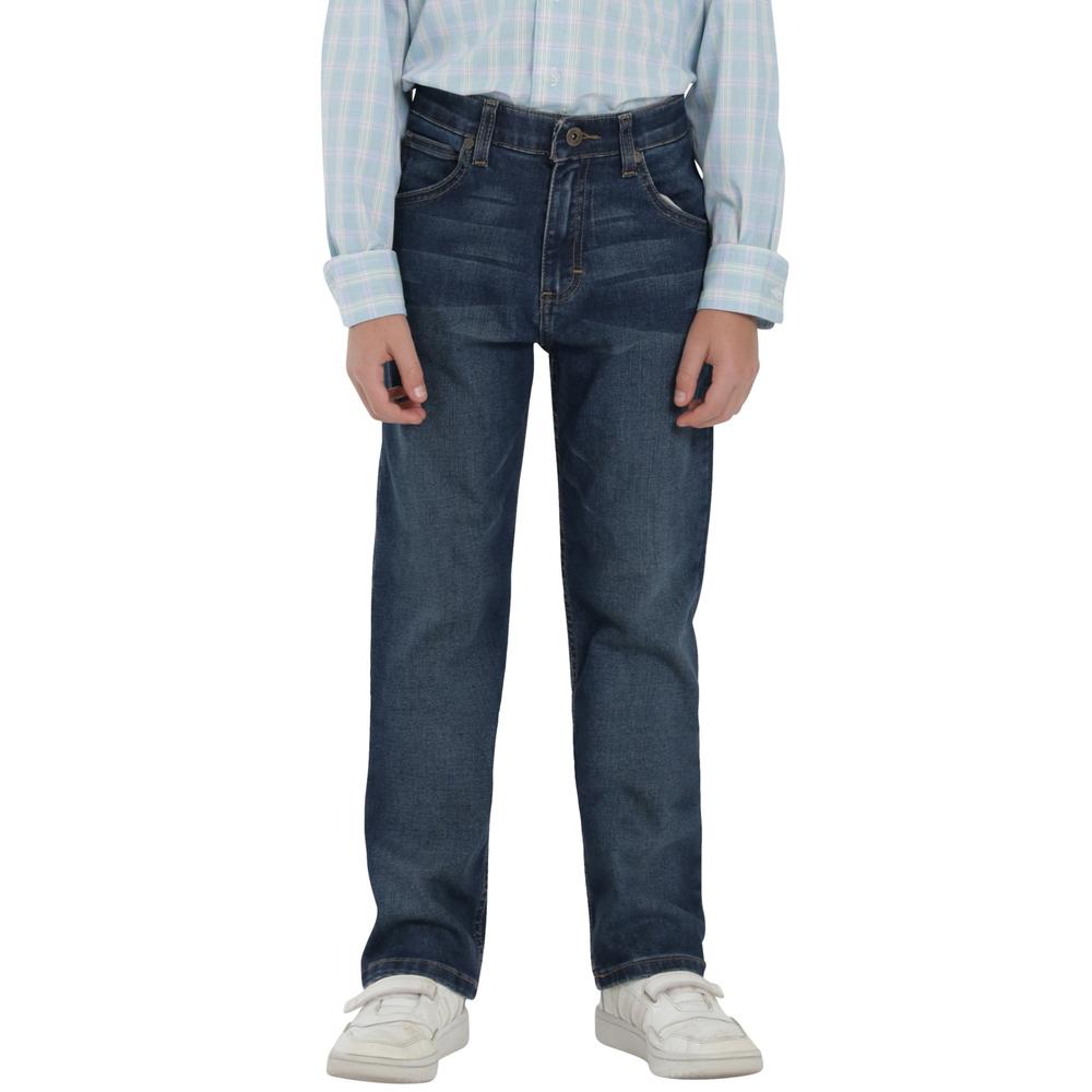 Foto 2 pulgar | Jeans Lee Niño Vintage Slim Fit 253 Azul