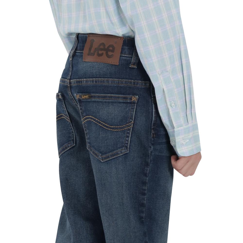 Foto 6 pulgar | Jeans Lee Niño Vintage Slim Fit 253 Azul