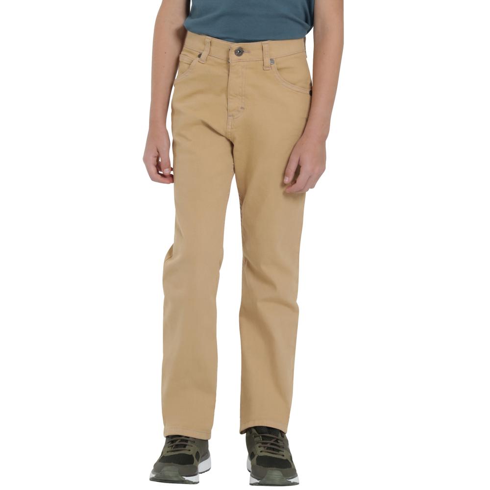 Foto 2 pulgar | Jeans Lee Niño Vintage Slim Fit 242 Cafe