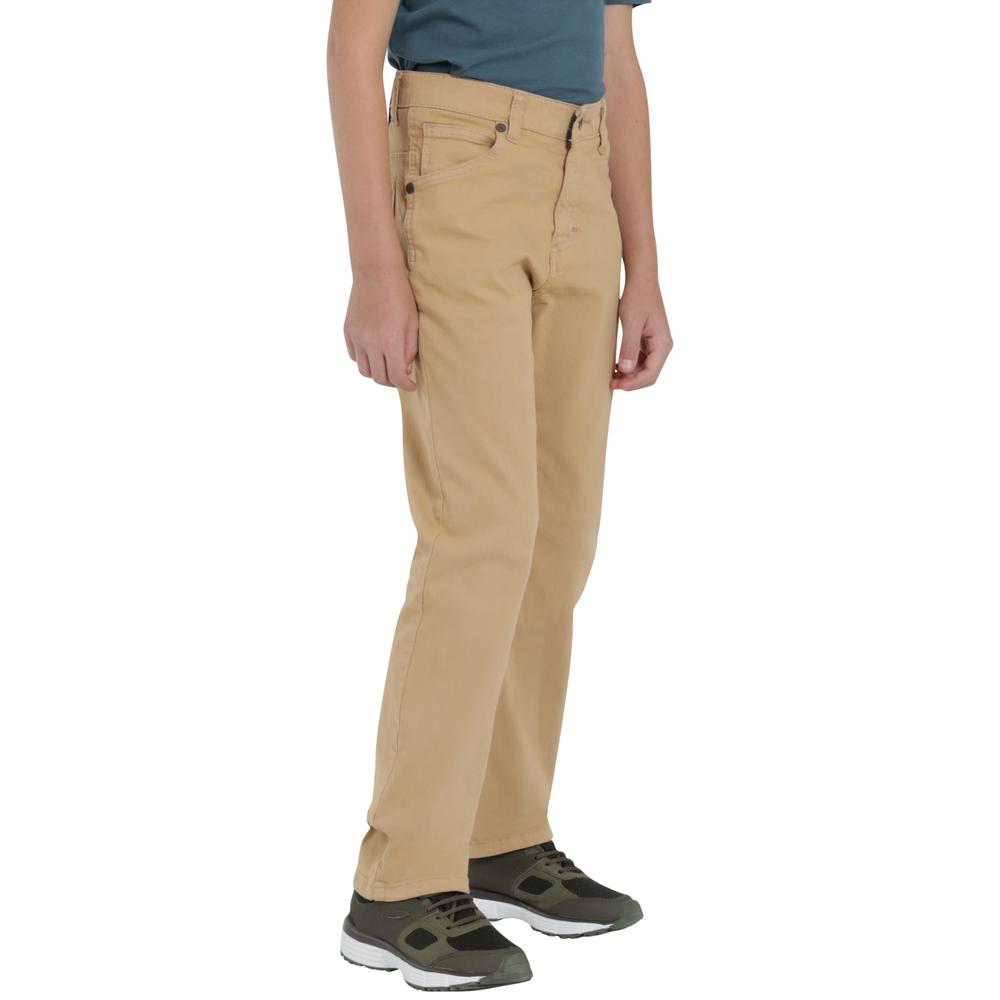 Foto 3 pulgar | Jeans Lee Niño Vintage Slim Fit 242 Cafe