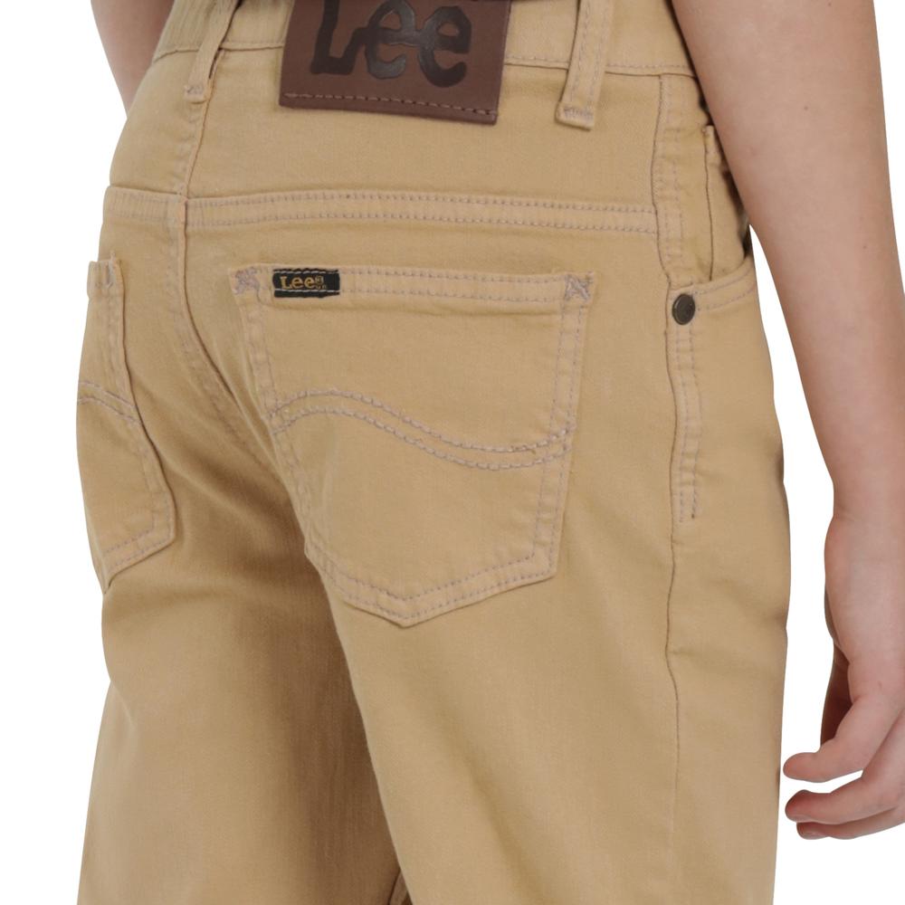 Foto 6 pulgar | Jeans Lee Niño Vintage Slim Fit 242 Cafe