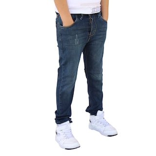 Foto 3 | Pantalón Skinny De Mezclilla Para Niño/adolescente Verdoso John Silver