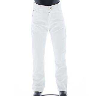 Foto 3 | Pantalón Para Niño Chicos Olé 3692 Blanco Corte Recto