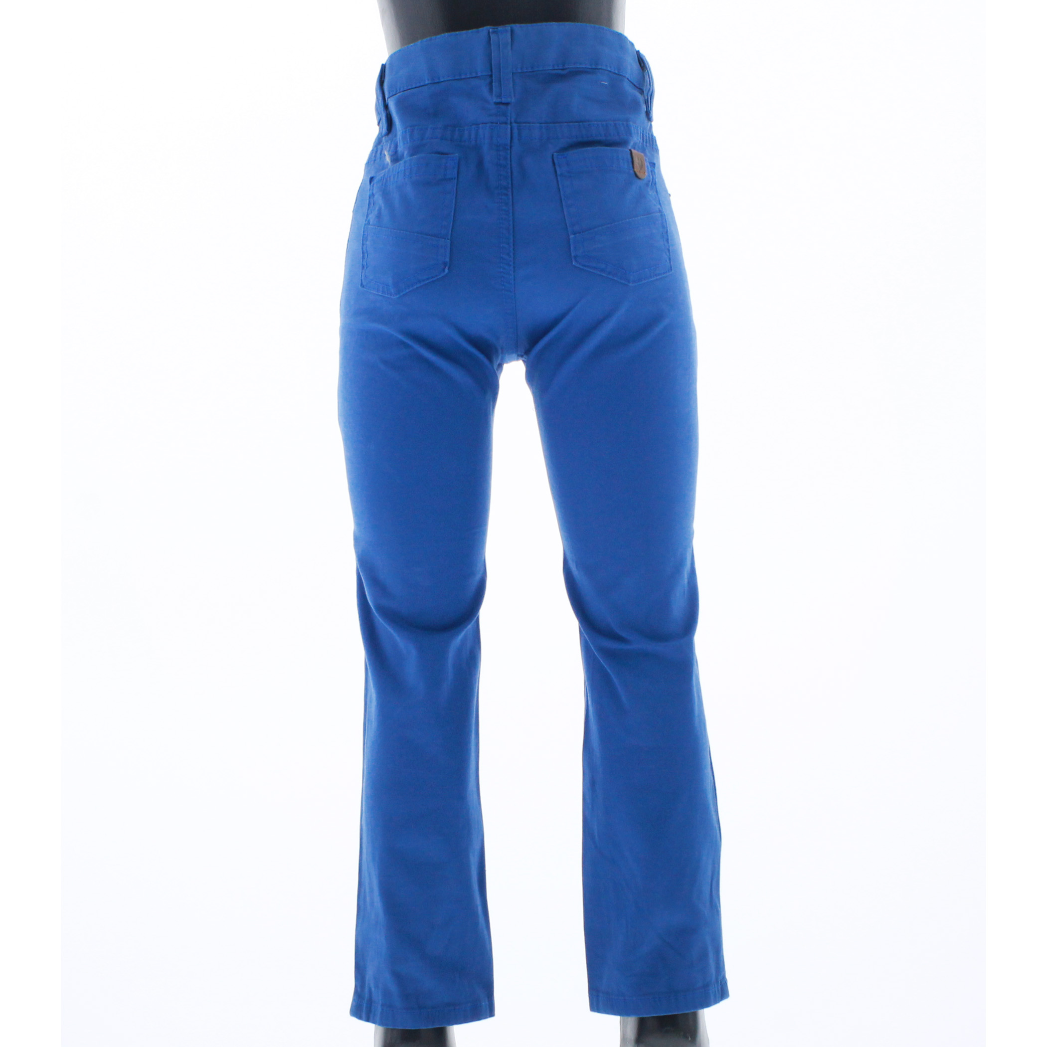 Foto 3 pulgar | Pantalón Para Niño Chicos Olé 3691 Azul Rey Corte Recto