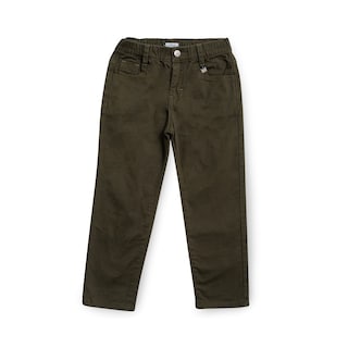 Foto 1 | Pantalón Audaz Para Niño De Algodón Verde Con Ajuste Elástico