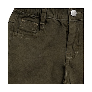 Foto 3 | Pantalón Audaz Para Niño De Algodón Verde Con Ajuste Elástico