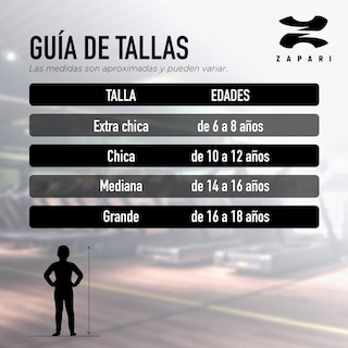 Foto 5 | Malla Deportiva para Niños Zapari color Negro