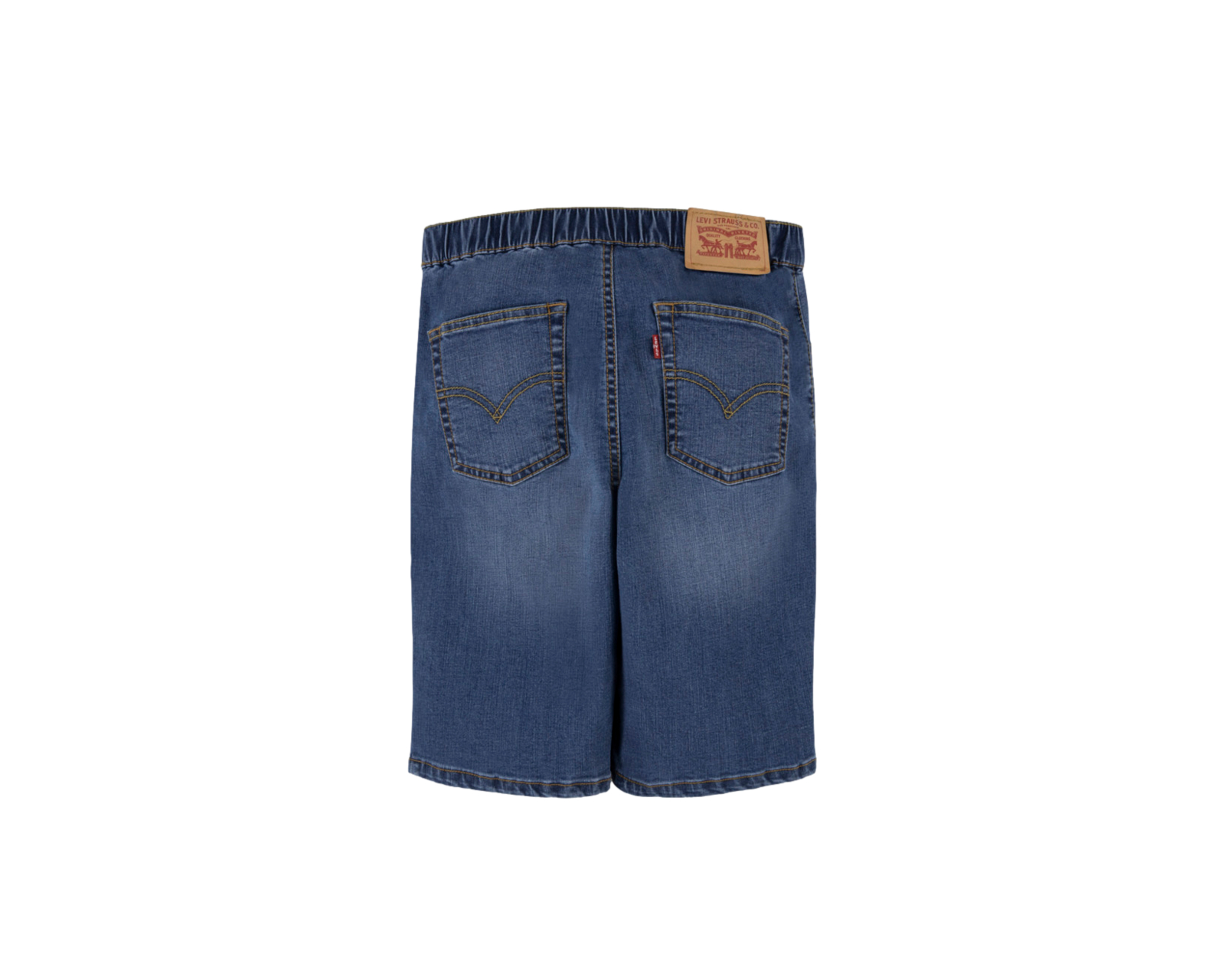 Foto 3 | Short Levi's Azul para Niño