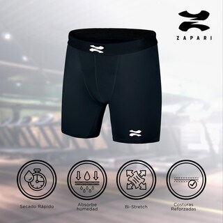 Foto 3 | Short de Licra para Niños Zapari color Rojo