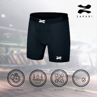 Foto 3 | Short de Licra para Niños Zapari color Negro