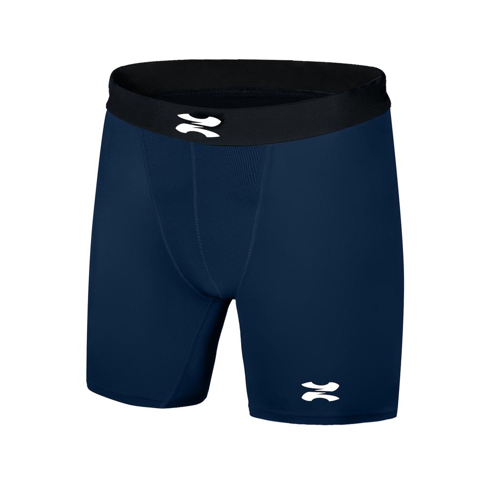 Foto 7 pulgar | Zapari Short De Licra Deportivo Interior  Mallas De Compresión 3/4 Para Niños Pantalones Cortos Depo Azul Marino