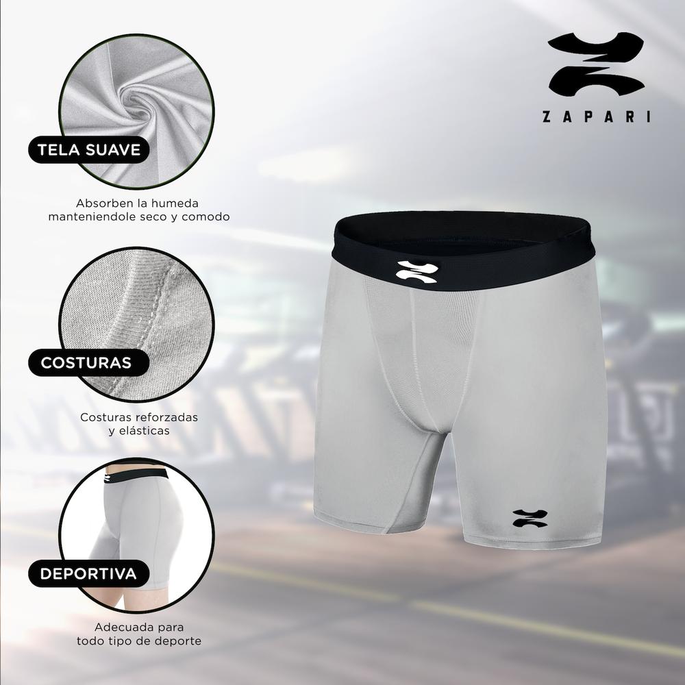 Foto 2 | Short de Licra para Niños Zapari color Gris