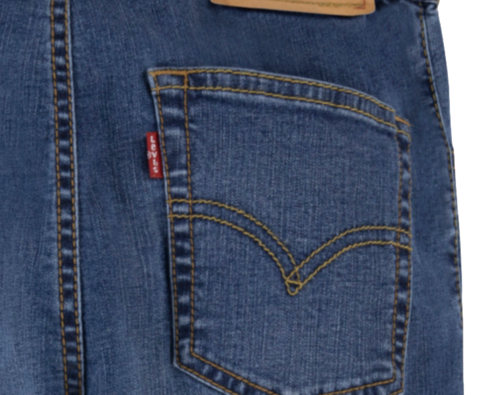 Foto 5 pulgar | Short Levi's Azul para Niño