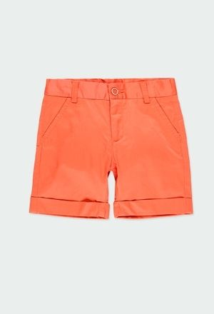 Bermuda Boboli Naranja para Niño