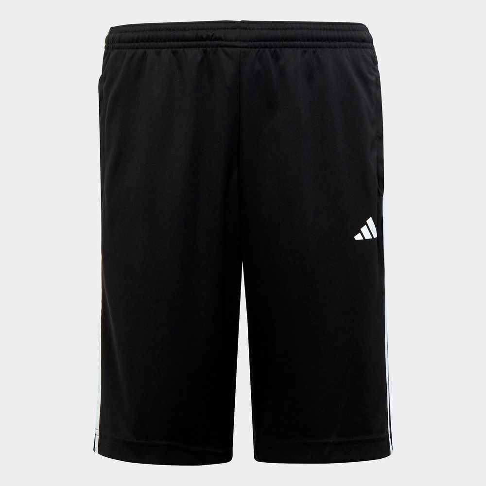 Foto 5 pulgar | Short Adidas Train Essentials Aeroready 3 Franjas Ajuste Clásico Color Negro