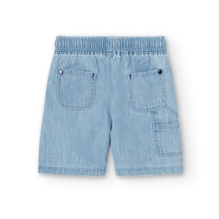 Foto 3 | Bermuda Denim Boboli color Bleach para Niño