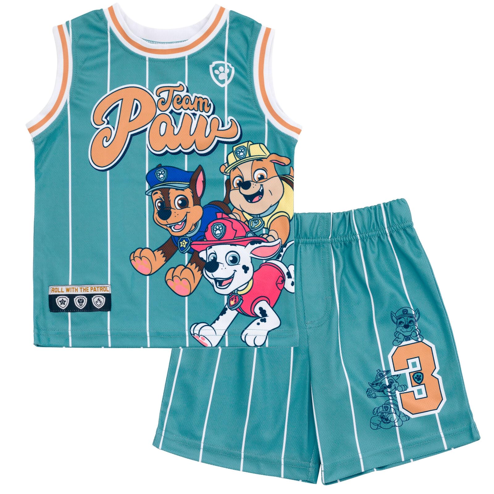 Traje Paw Patrol Chase Marshall Rubble para Niños Pequeños de 6 Años - Venta Internacional