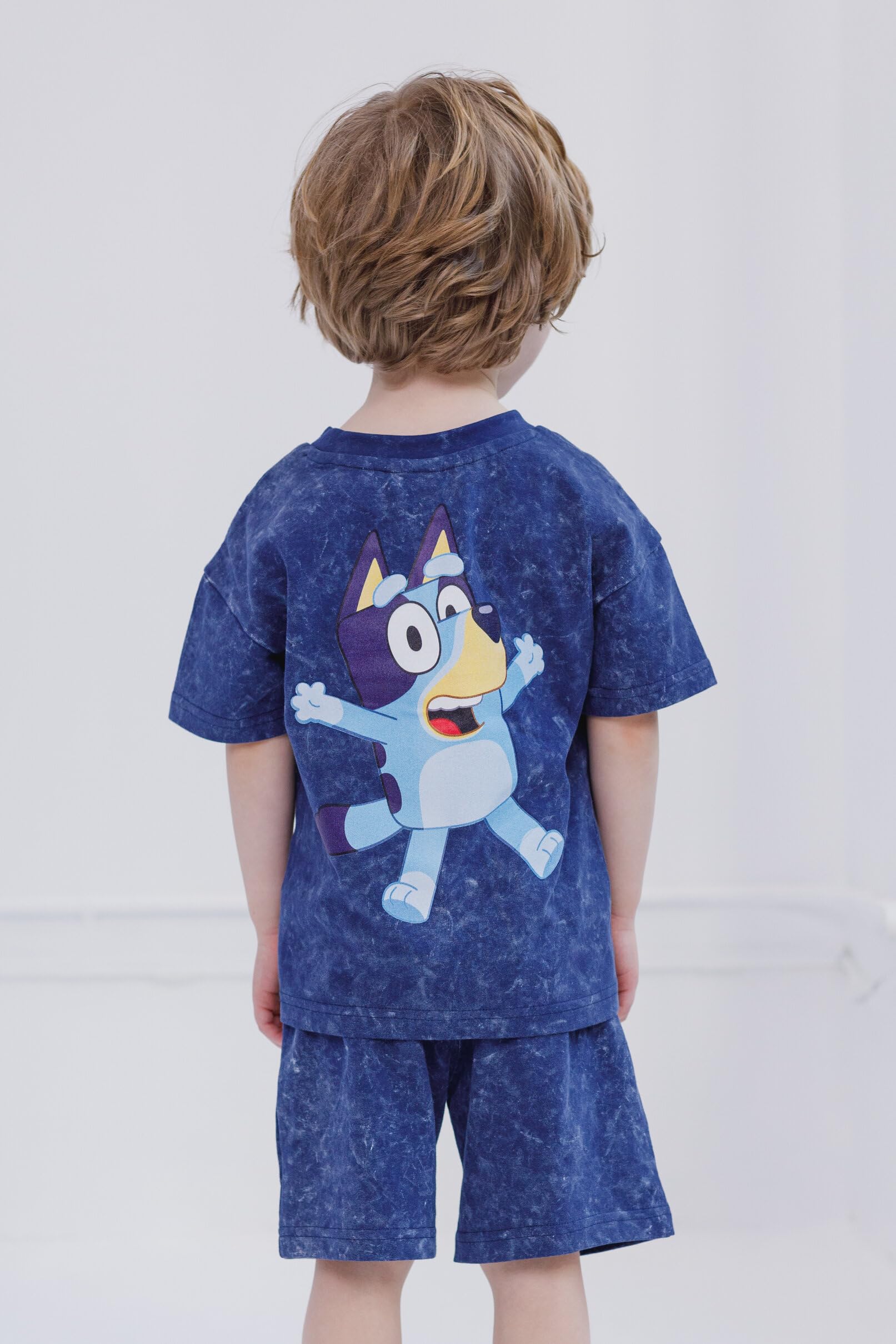 Foto 6 | Conjunto de Short Bluey para Niño - Venta Internacional