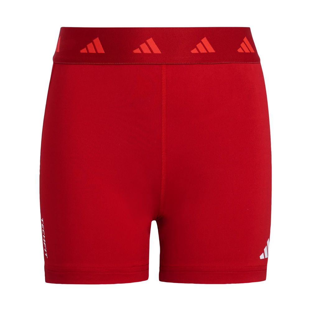 Foto 2 pulgar | Shorts Train Essentials Estampado Seasonal Jóvenes Adidas Rojo Niños