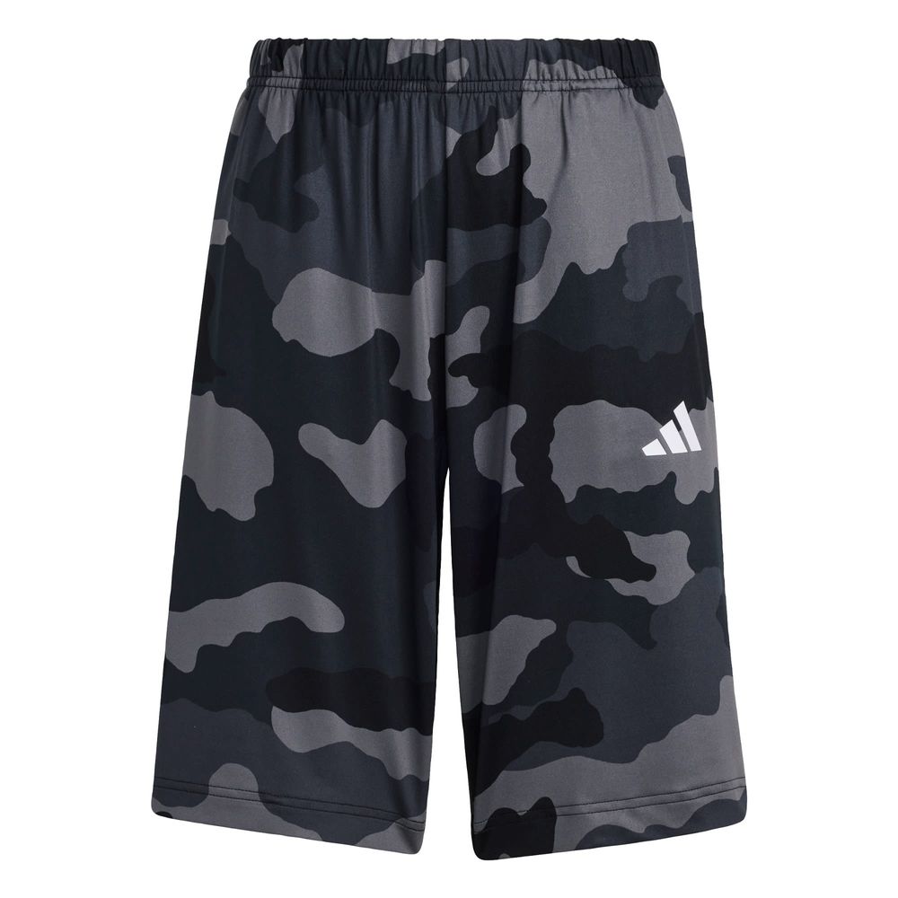 Shorts Train Essentials Estampado Seasonal Jóvenes Adidas Negro Niños