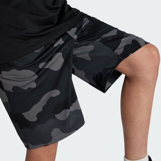 Foto 6 | Shorts Train Essentials Estampado Seasonal Jóvenes Adidas Negro Niños