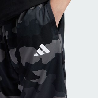 Foto 7 | Shorts Train Essentials Estampado Seasonal Jóvenes Adidas Negro Niños