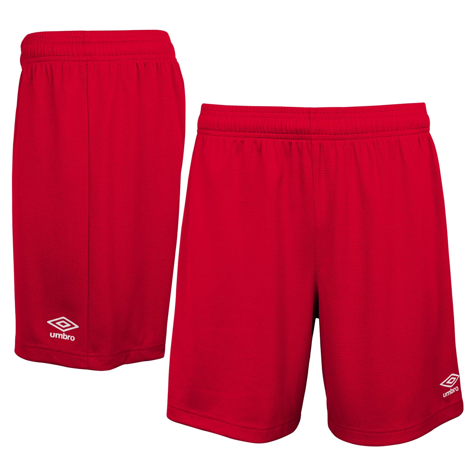 Foto 3 pulgar | Pantalones Cortos Umbro Field Para Niños, Rojos, Talla L - Venta Internacional.