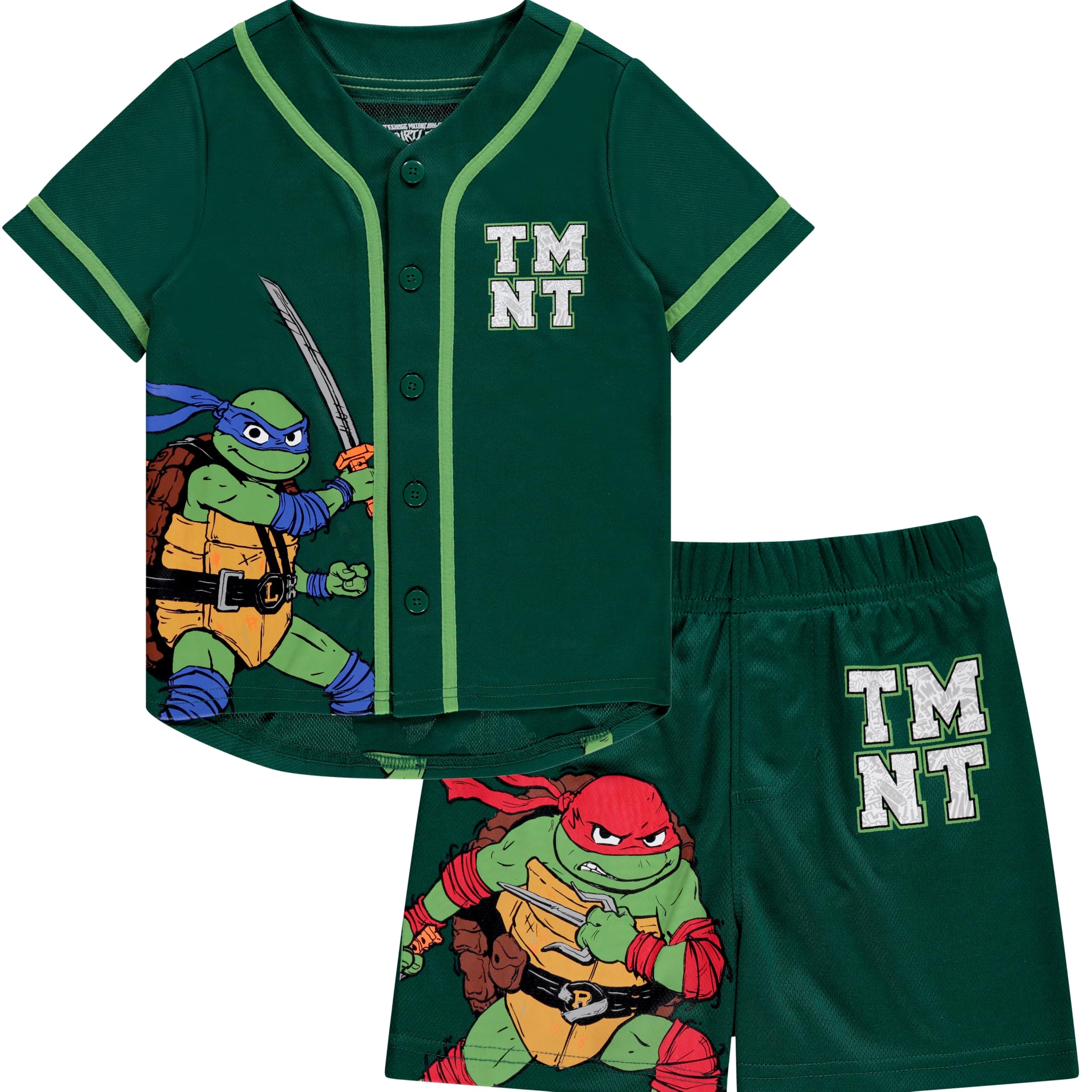 Foto 2 pulgar | Conjunto De Ropa Teenage Mutant Ninja Turtles Para Niños De 4 A 20 Años - Venta Internacional.