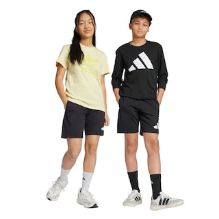 Foto 3 | Shorts Essentials Kids Adidas Negro Niños