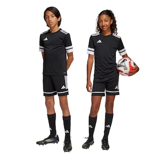 Foto 3 | Shorts Squadra 25 Niños Adidas Negro Niños