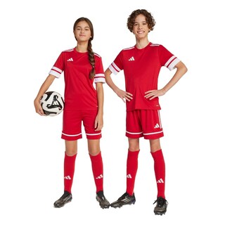 Foto 3 | Shorts Squadra 25 Niños Adidas Rojo Niños