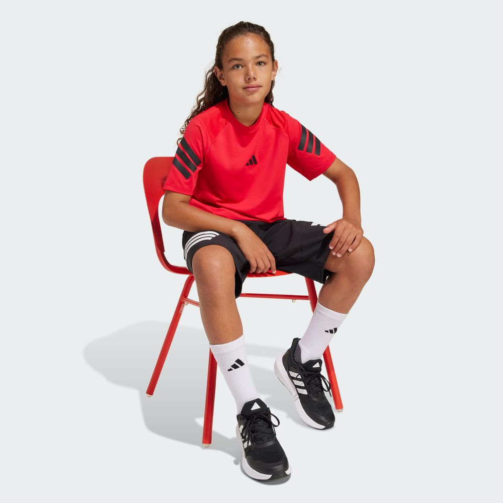 Foto 6 pulgar | J Spr Shorts Adidas Negro Niños
